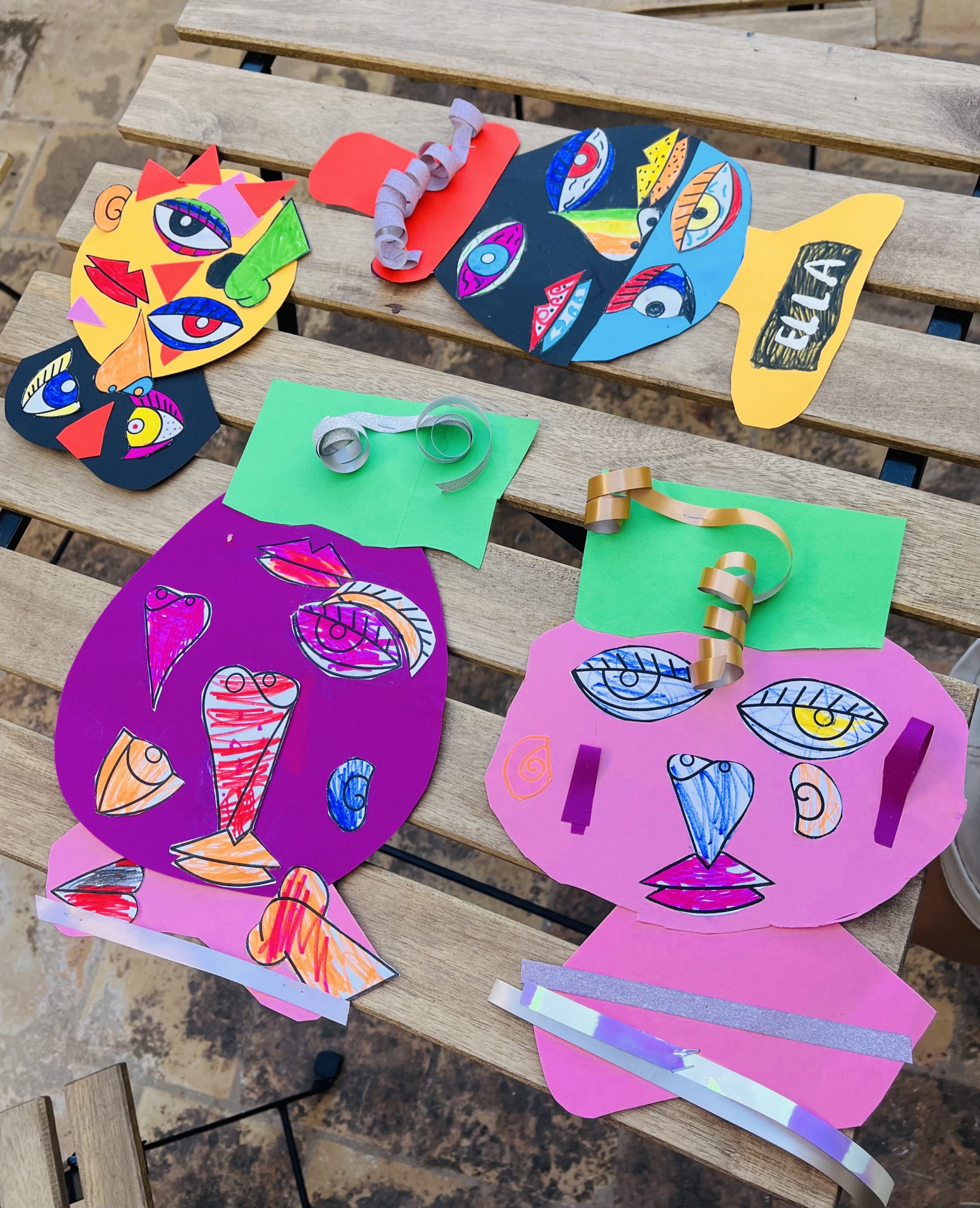 Gesichter nach Picasso